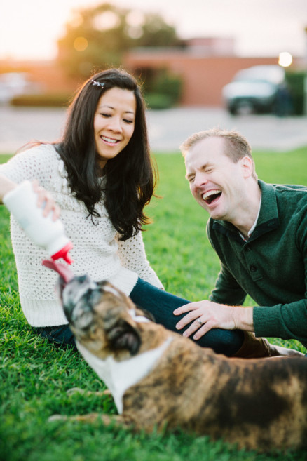 A Bulldog Family Park Frolic – Photo by Let's Frolic Together