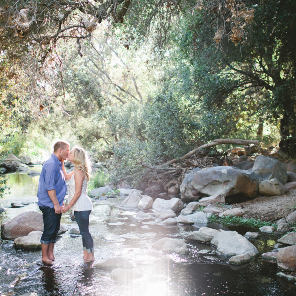 Barefoot in a Babbling Brook