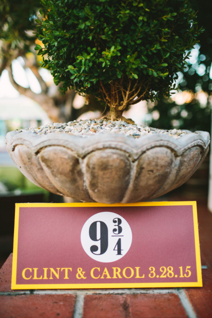 Magical DIY Harry Potter Wedding – Photo by Let's Frolic Together