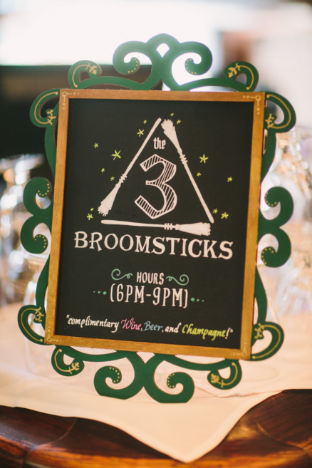 Magical DIY Harry Potter Wedding – Photo by Let's Frolic Together