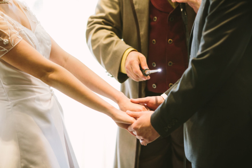 Magical DIY Harry Potter Wedding – Photo by Let's Frolic Together