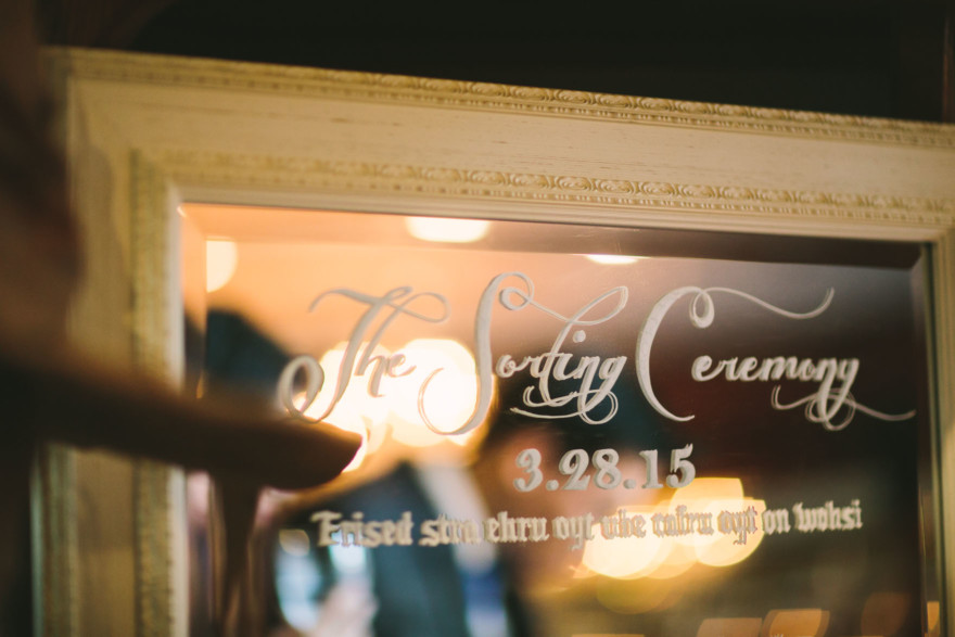 Magical DIY Harry Potter Wedding – Photo by Let's Frolic Together