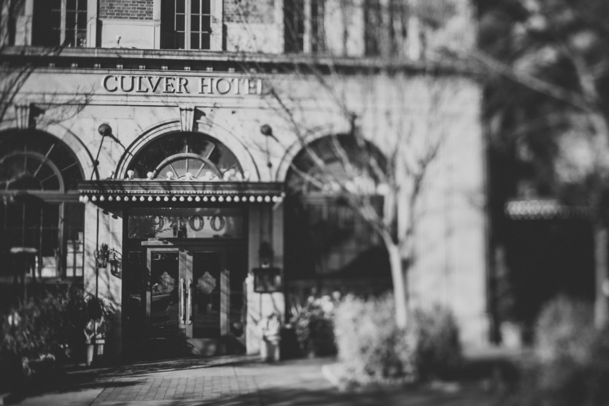 Sweet Morning Wedding at the Culver Hotel – Photo by Let's Frolic Together
