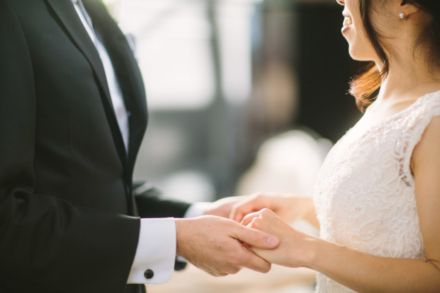 Sweet Morning Wedding at the Culver Hotel – Photo by Let's Frolic Together