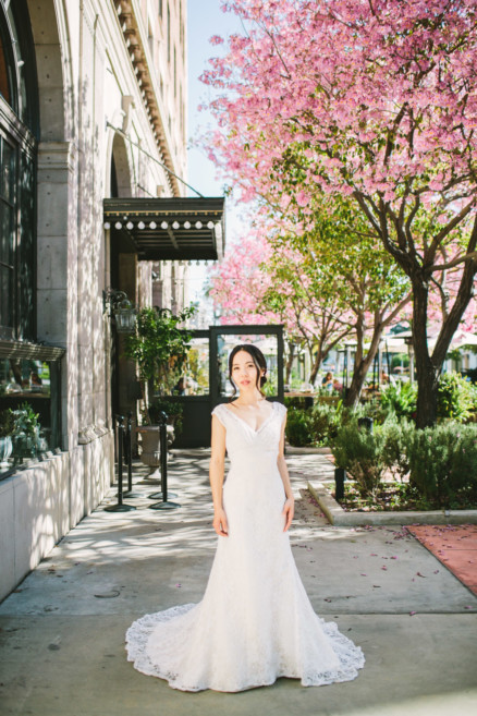 Sweet Morning Wedding at the Culver Hotel – Photo by Let's Frolic Together