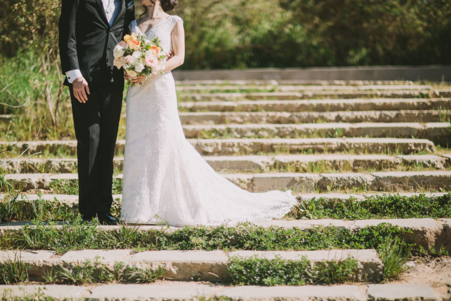 Sweet Morning Wedding at the Culver Hotel – Photo by Let's Frolic Together