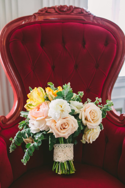 Sweet Morning Wedding at the Culver Hotel – Photo by Let's Frolic Together