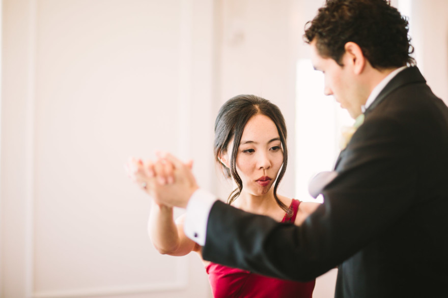 Sweet Morning Wedding at the Culver Hotel – Photo by Let's Frolic Together
