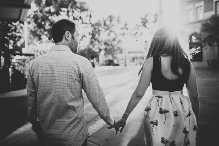Love at the Furniture Shop – Photo by Let's Frolic Together