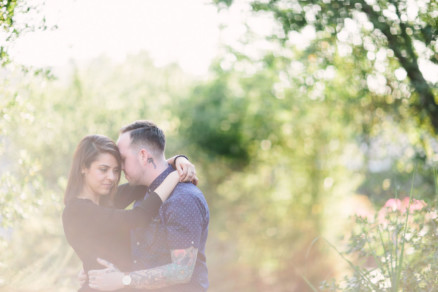 Tattooed Portraits Overlooking L.A. – Photo by Let's Frolic Together