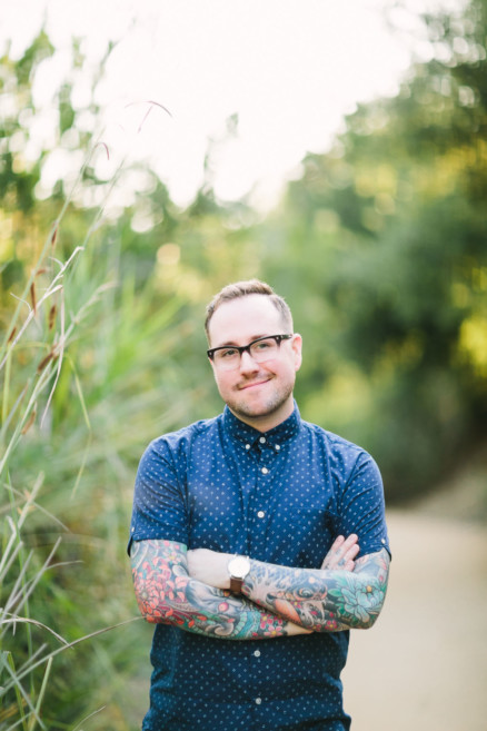 Tattooed Portraits Overlooking L.A. – Photo by Let's Frolic Together