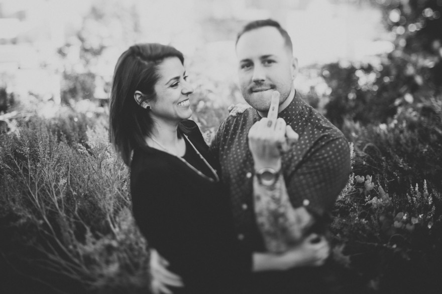 Tattooed Portraits Overlooking L.A. – Photo by Let's Frolic Together