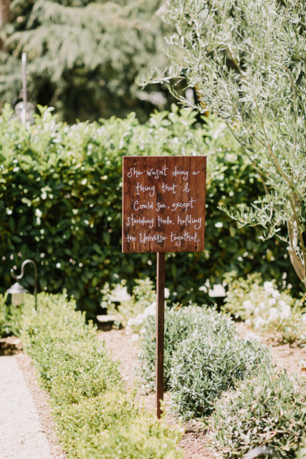 Way laid back Wedding in Sonoma – Photo by Let's Frolic Together