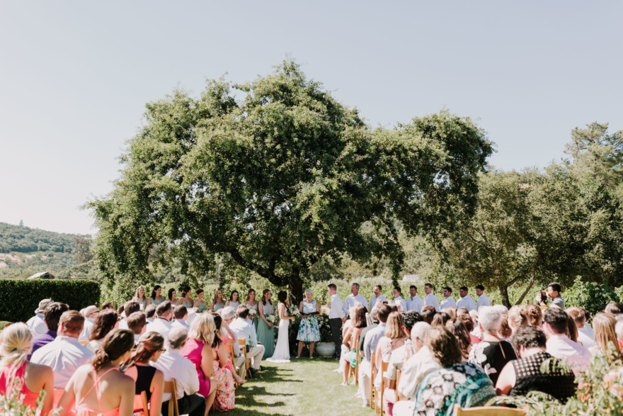 Way laid back Wedding in Sonoma – Photo by Let's Frolic Together