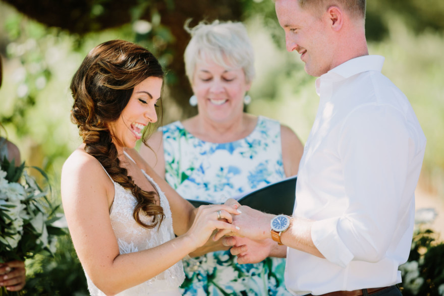 Way laid back Wedding in Sonoma – Photo by Let's Frolic Together