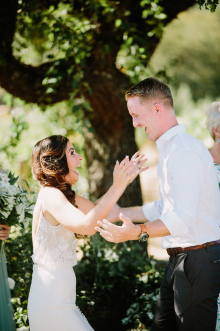 Way laid back Wedding in Sonoma – Photo by Let's Frolic Together