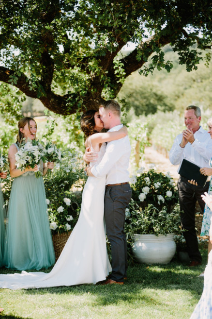Way laid back Wedding in Sonoma – Photo by Let's Frolic Together