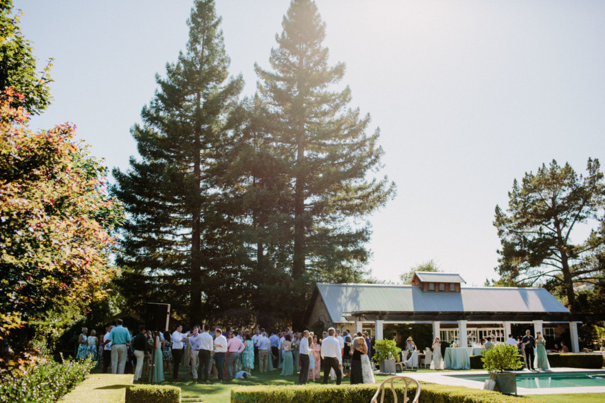 Way laid back Wedding in Sonoma – Photo by Let's Frolic Together