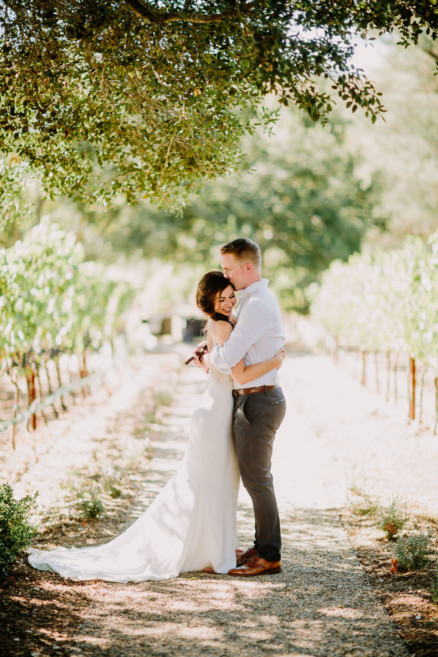 Way laid back Wedding in Sonoma – Photo by Let's Frolic Together