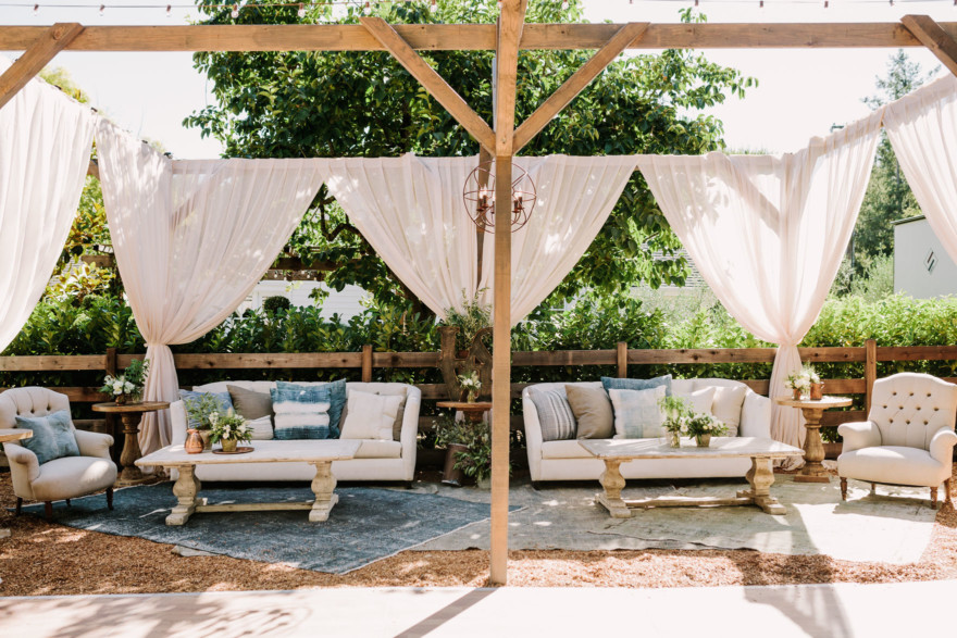 Way laid back Wedding in Sonoma – Photo by Let's Frolic Together