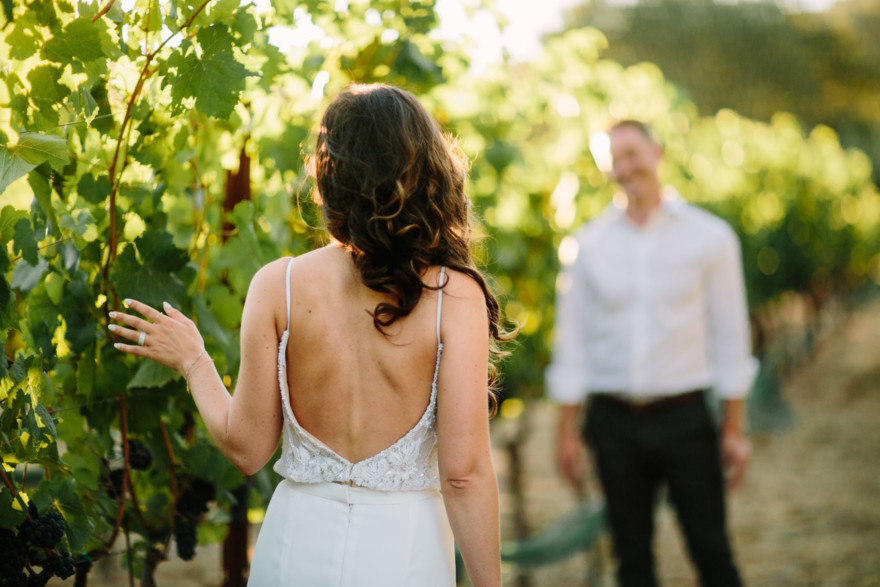 Way laid back Wedding in Sonoma – Photo by Let's Frolic Together