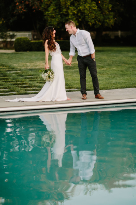 Way laid back Wedding in Sonoma – Photo by Let's Frolic Together