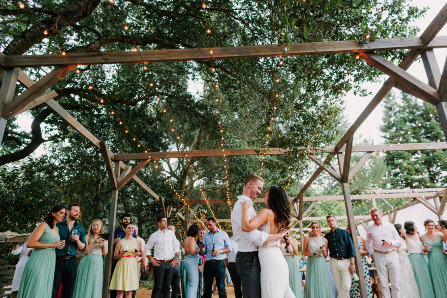 Way laid back Wedding in Sonoma – Photo by Let's Frolic Together
