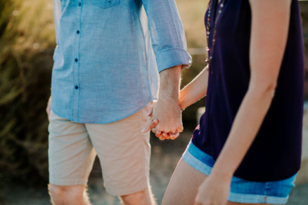 Beach Engagement Magic – Photo by Let's Frolic Together