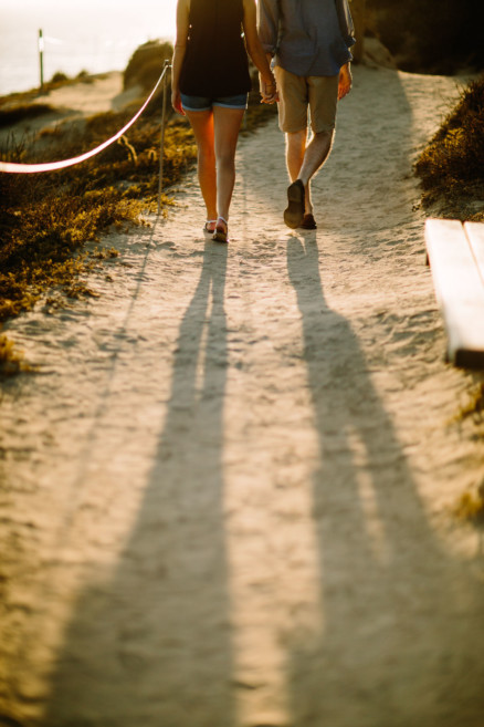 Beach Engagement Magic – Photo by Let's Frolic Together
