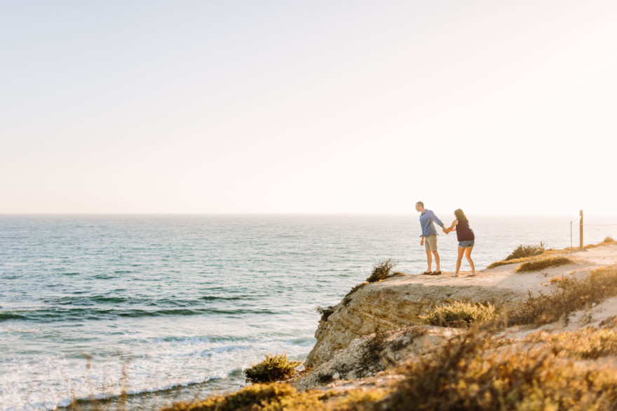 Beach Engagement Magic – Photo by Let's Frolic Together