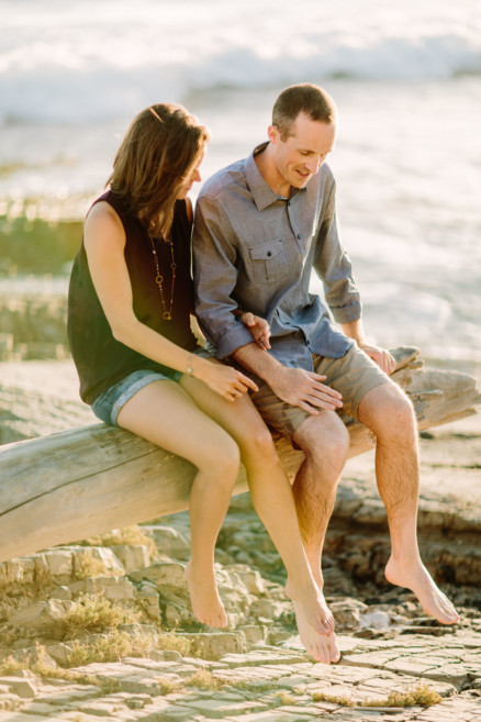 Beach Engagement Magic – Photo by Let's Frolic Together