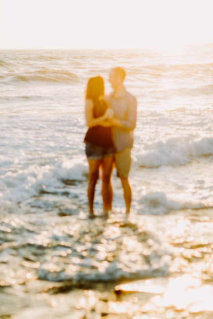 Beach Engagement Magic – Photo by Let's Frolic Together