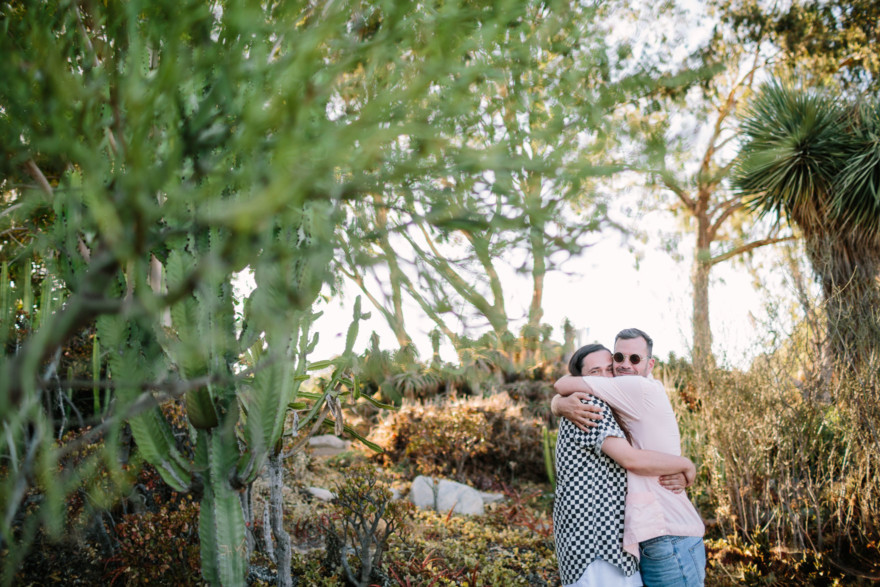Creative Hunks in the Desert Garden – Photo by Let's Frolic Together