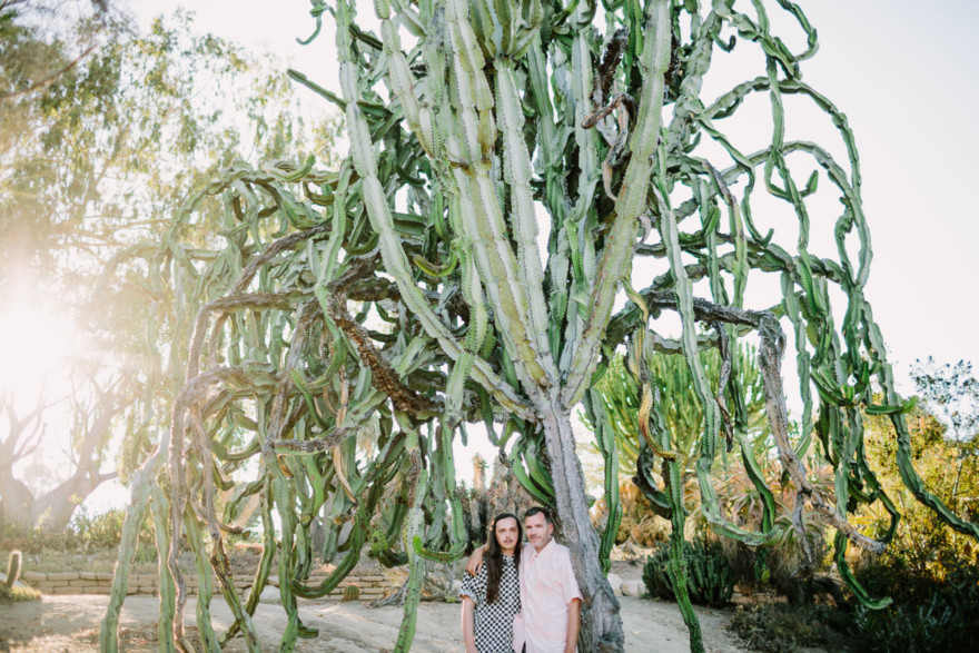 Creative Hunks in the Desert Garden – Photo by Let's Frolic Together