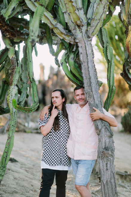 Creative Hunks in the Desert Garden – Photo by Let's Frolic Together