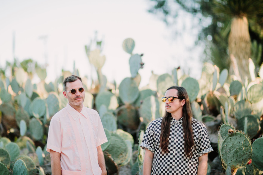 Creative Hunks in the Desert Garden – Photo by Let's Frolic Together
