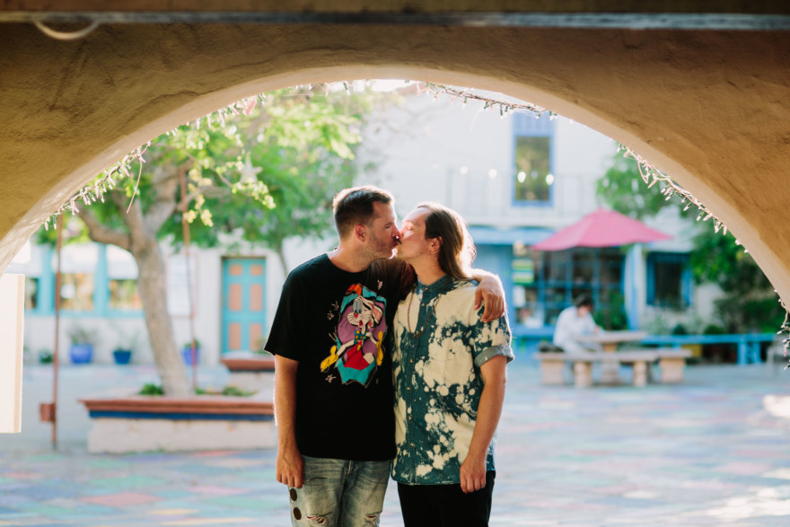 Creative Hunks in the Desert Garden – Photo by Let's Frolic Together
