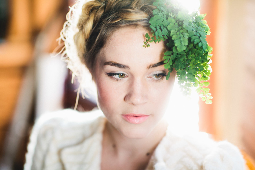 Wearable Ferns Inspiration – Photo by Let's Frolic Together