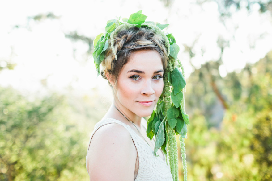 Wearable Ferns Inspiration – Photo by Let's Frolic Together
