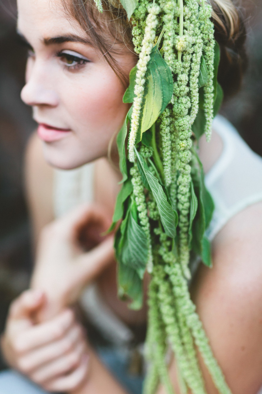 Wearable Ferns Inspiration – Photo by Let's Frolic Together