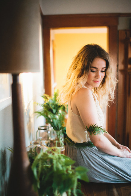 Wearable Ferns Inspiration – Photo by Let's Frolic Together