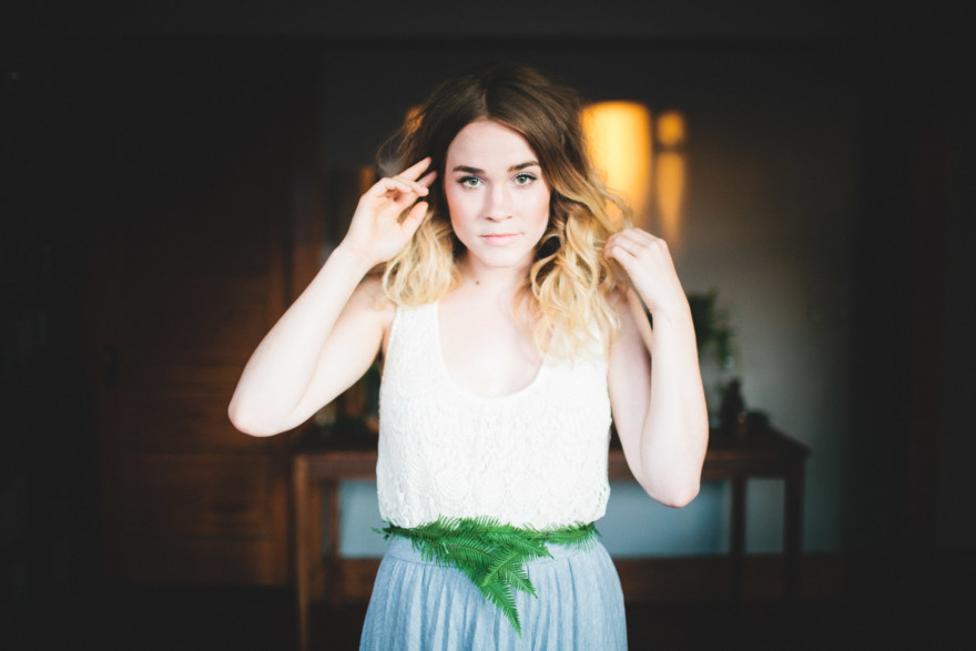 Wearable Ferns Inspiration – Photo by Let's Frolic Together