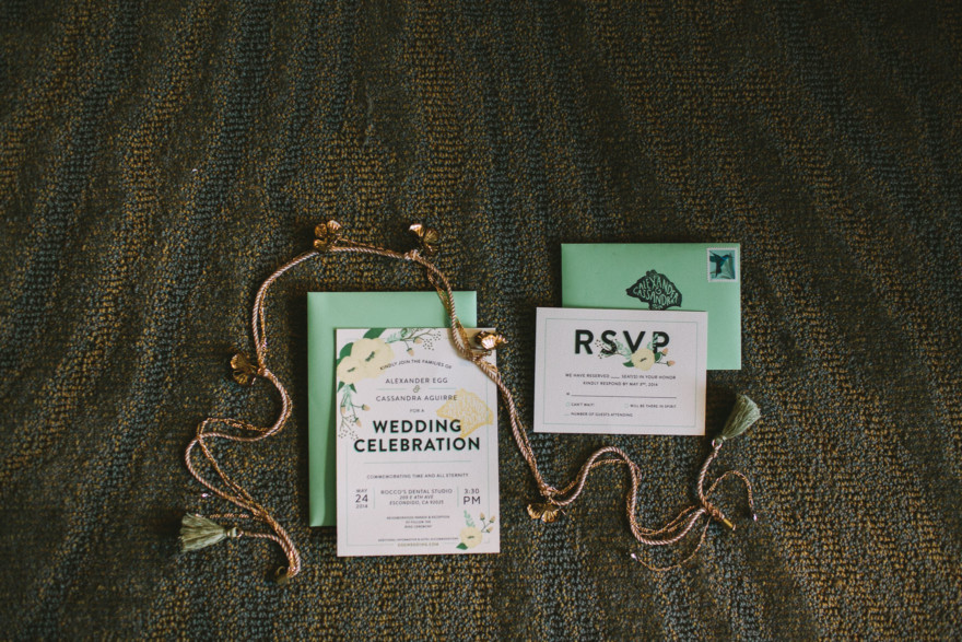 Rustic Bear-Themed San Diego Garden Wedding – Photo by Let's Frolic Together