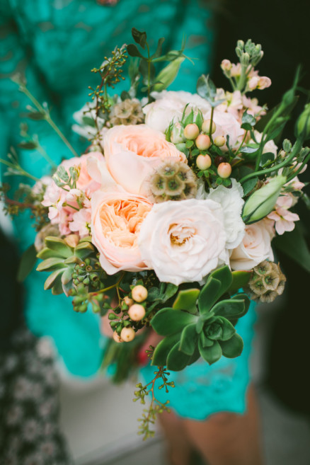 Rustic Bear-Themed San Diego Garden Wedding – Photo by Let's Frolic Together