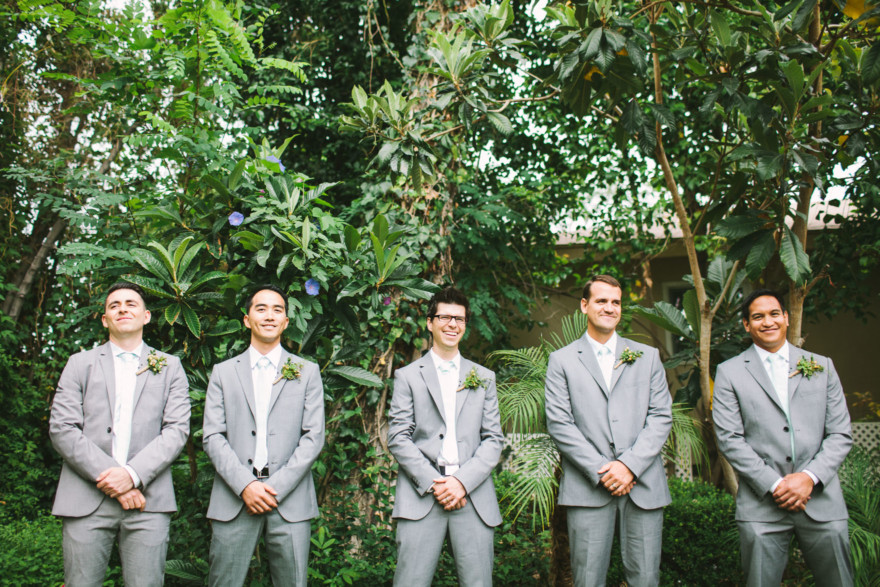 Rustic Bear-Themed San Diego Garden Wedding – Photo by Let's Frolic Together