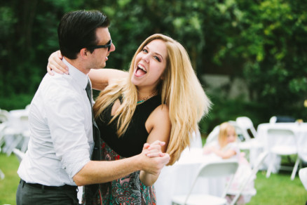Rustic Bear-Themed San Diego Garden Wedding – Photo by Let's Frolic Together