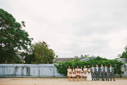 Rustic Bear-Themed San Diego Garden Wedding – Photo by Let's Frolic Together