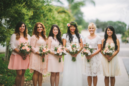 Rustic Bear-Themed San Diego Garden Wedding – Photo by Let's Frolic Together
