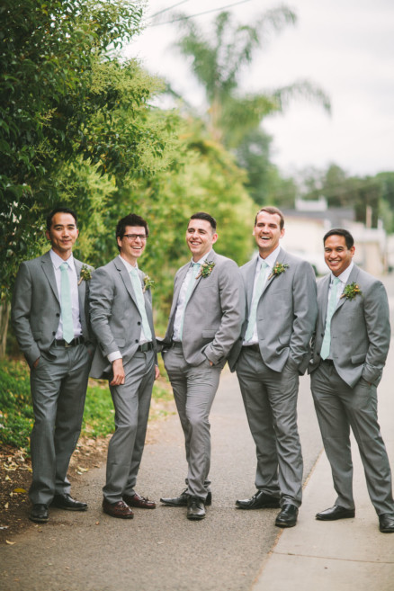 Rustic Bear-Themed San Diego Garden Wedding – Photo by Let's Frolic Together