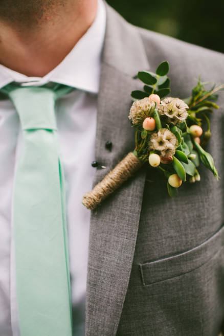 Rustic Bear-Themed San Diego Garden Wedding – Photo by Let's Frolic Together